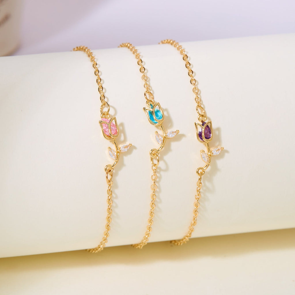 Elegant And Fashionable Tulip Necklace For Women