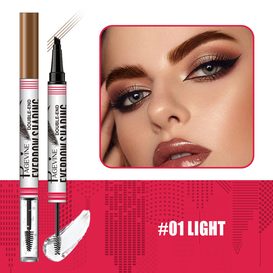 Waterproof And Sweat-resistant Clear Brow Geleyebrow Pencil That Wont Smudge