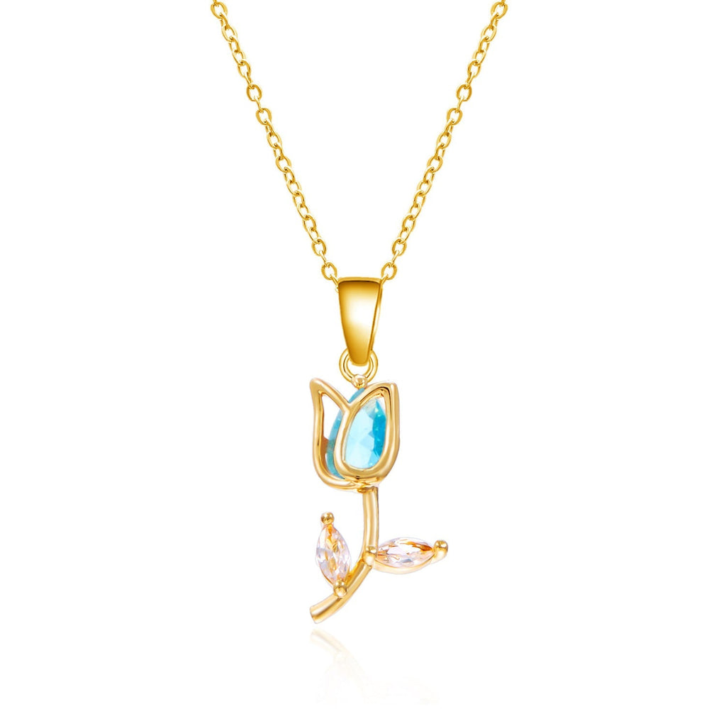 Elegant And Fashionable Tulip Necklace For Women