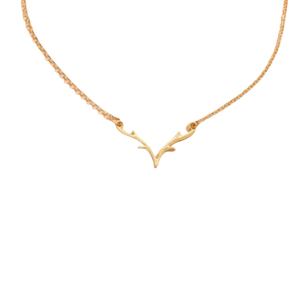 Creative Deer With You Pendant Necklace