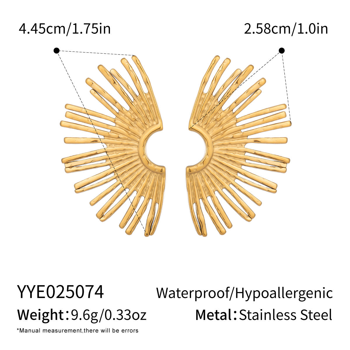 Fashionable Versatile Geometric Stud Earrings For Womencolorfast