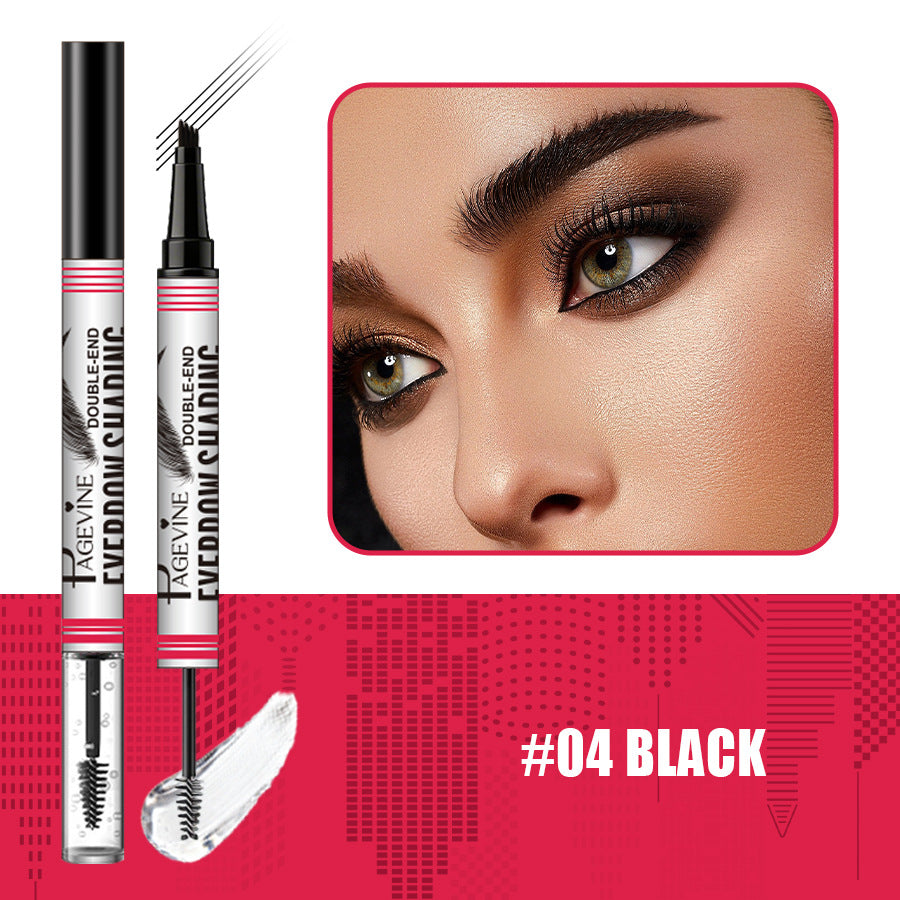 Waterproof And Sweat-resistant Clear Brow Geleyebrow Pencil That Wont Smudge