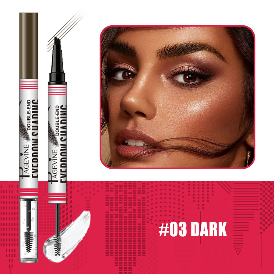 Waterproof And Sweat-resistant Clear Brow Geleyebrow Pencil That Wont Smudge