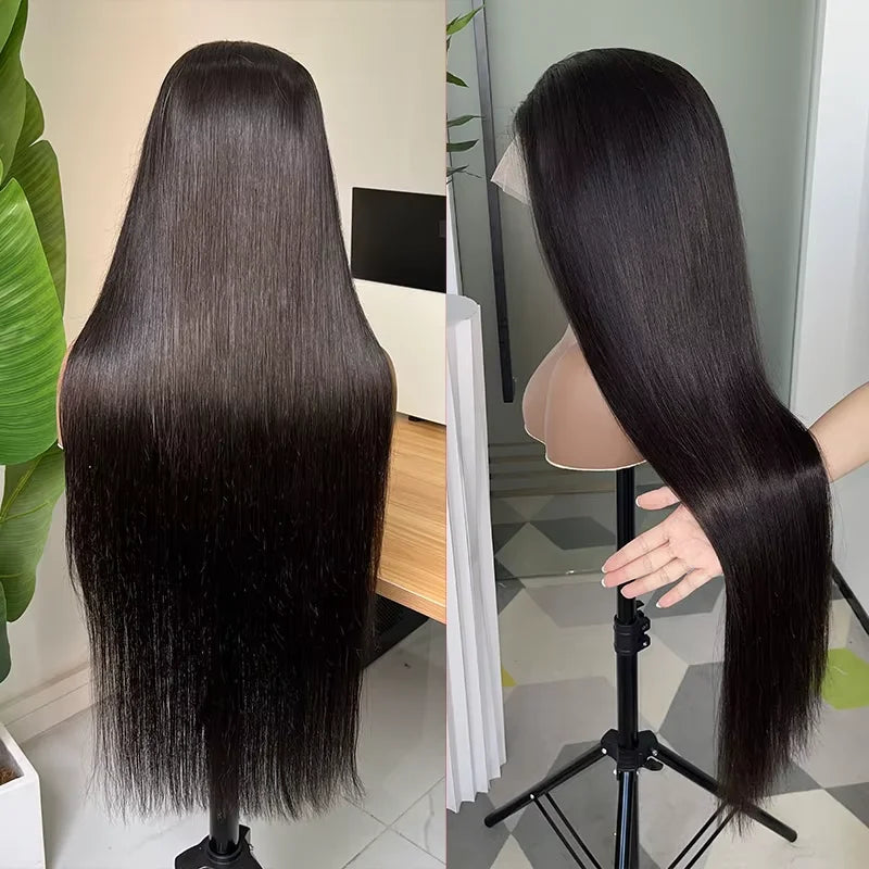 300 Density 30 36 Inch Straight Lace Front Human Hair Wigs 13x4 13x6 HD Lace Frontal Wig Remy Glueless Straight Human Hair