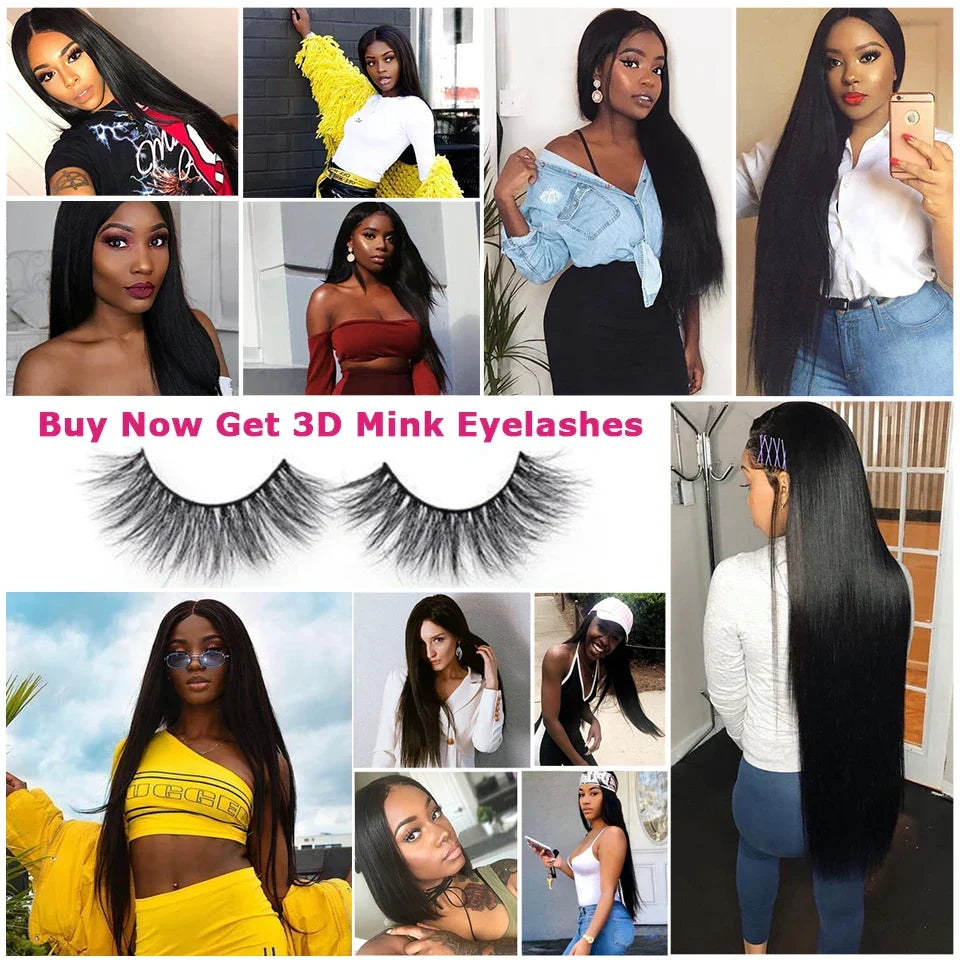 Peruvian Straight Hair Bundles 1/3/4 PCS Straight Human Hair Bundles 10-32inch Long Hair Ali Annabelle Human Hair Extensians