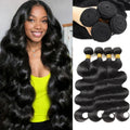 12A Body Wave Human Hair Bundles 34 Inch Human Hair Unprocessed Brazilian Virgin 3 4 Pcs Raw Hair Bundles Weave Extensions