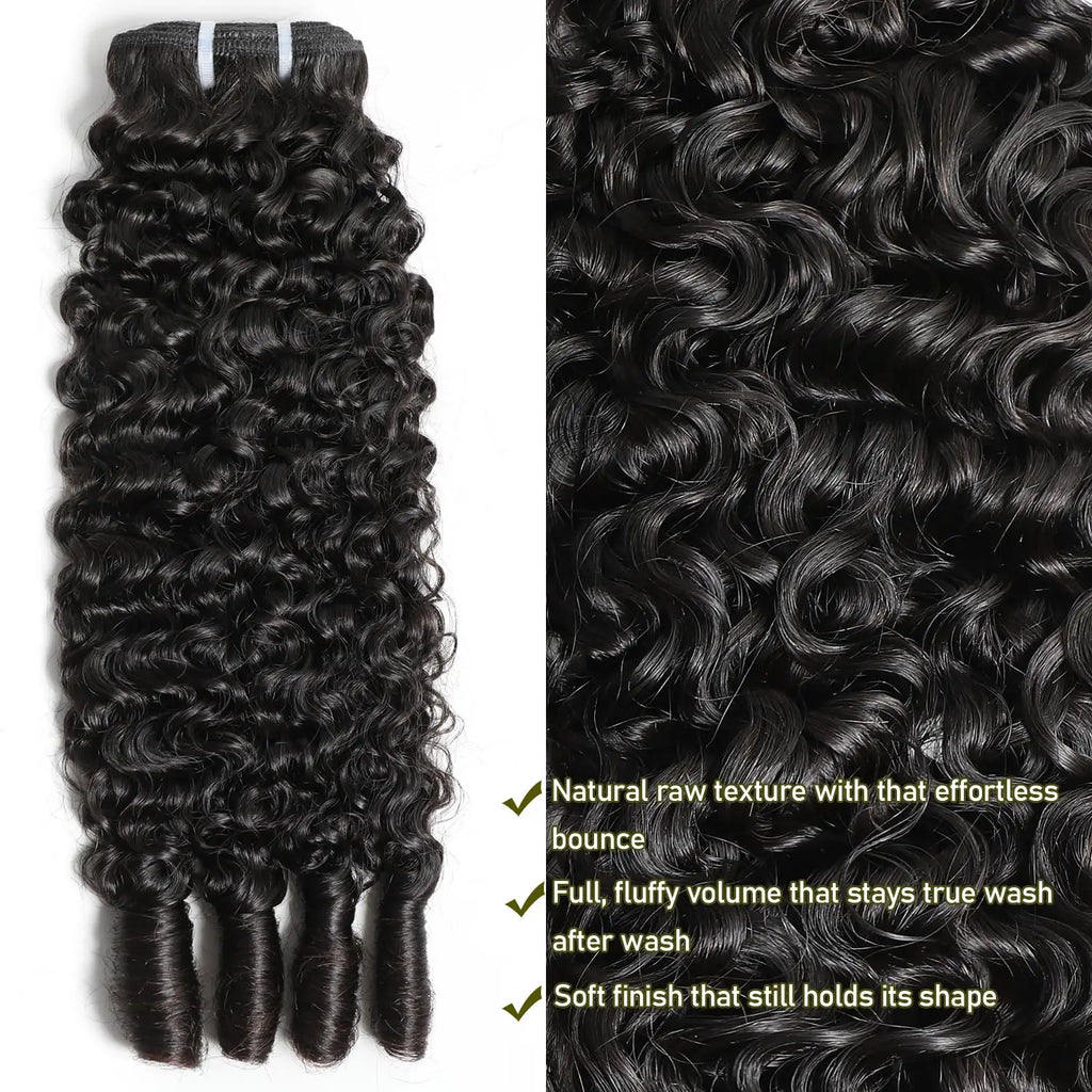 15A Burmese Curly Human Hair Bundles Virgin Hair Burmese Vietnamese Raw Human Hair Extensions 3C4A Spiral Curly Bundles 1/3/4 Pc