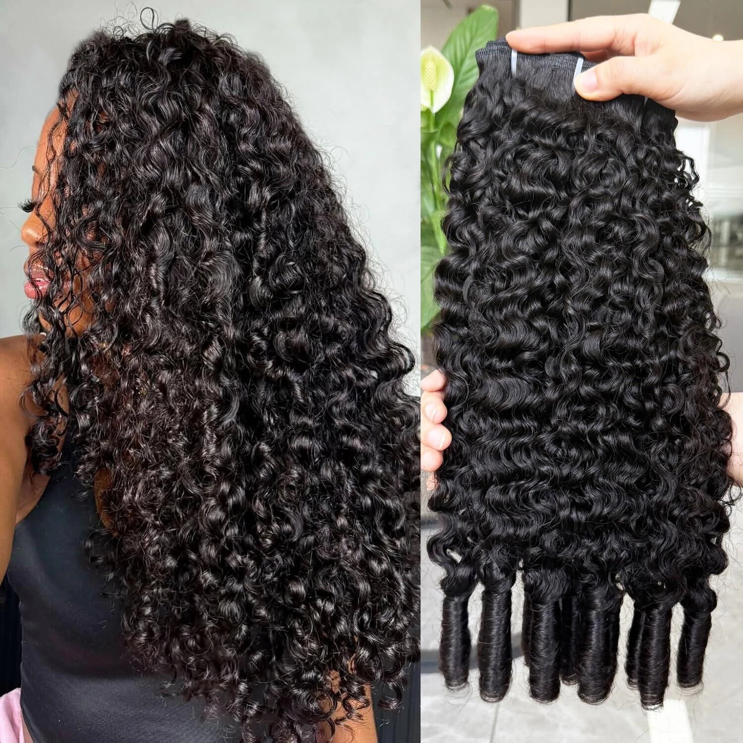 15A Burmese Curly Human Hair Bundles Virgin Hair Burmese Vietnamese Raw Human Hair Extensions 3C4A Spiral Curly Bundles 1/3/4 Pc