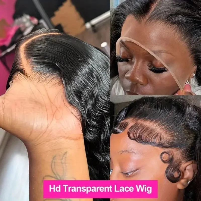 300 Density Water Wave Human Hair Wig 30 40inch Glueless Deep Wave 13x6 Hd Curly Lace Front Human Hair Wigs On Clearance Sale