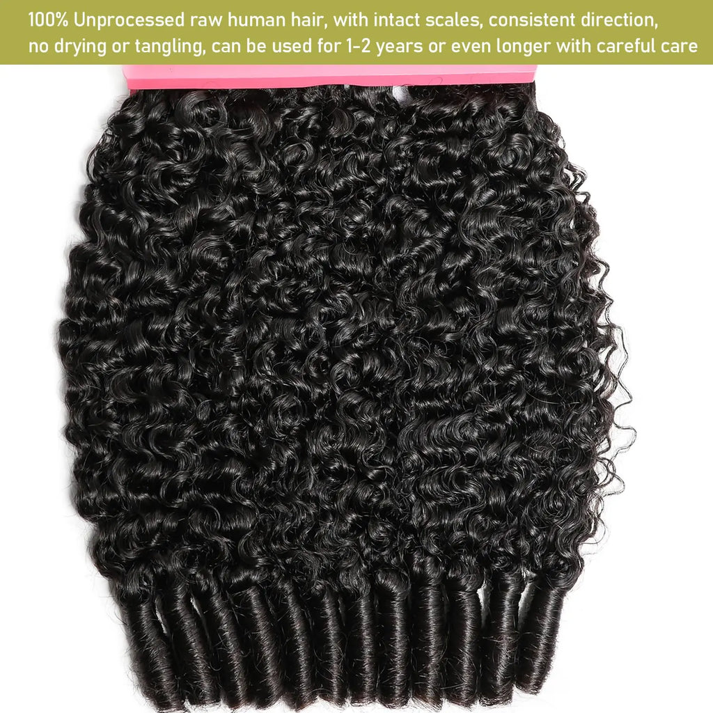 15A Burmese Curly Human Hair Bundles Virgin Hair Burmese Vietnamese Raw Human Hair Extensions 3C4A Spiral Curly Bundles 1/3/4 Pc