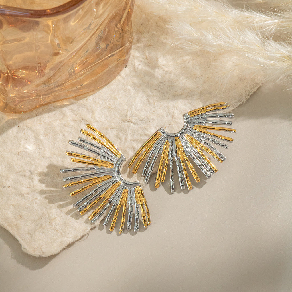 Fashionable Versatile Geometric Stud Earrings For Womencolorfast