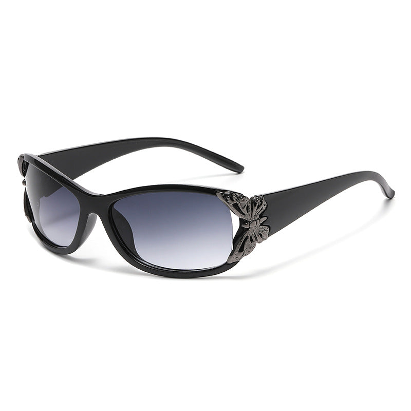 Wraparound Driving Sunglasses In European And American Style