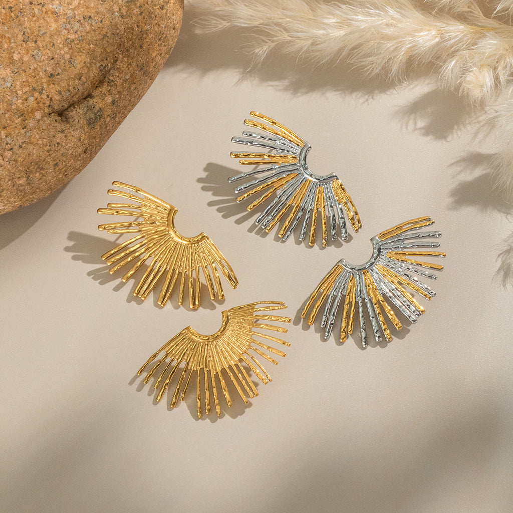 Fashionable Versatile Geometric Stud Earrings For Womencolorfast