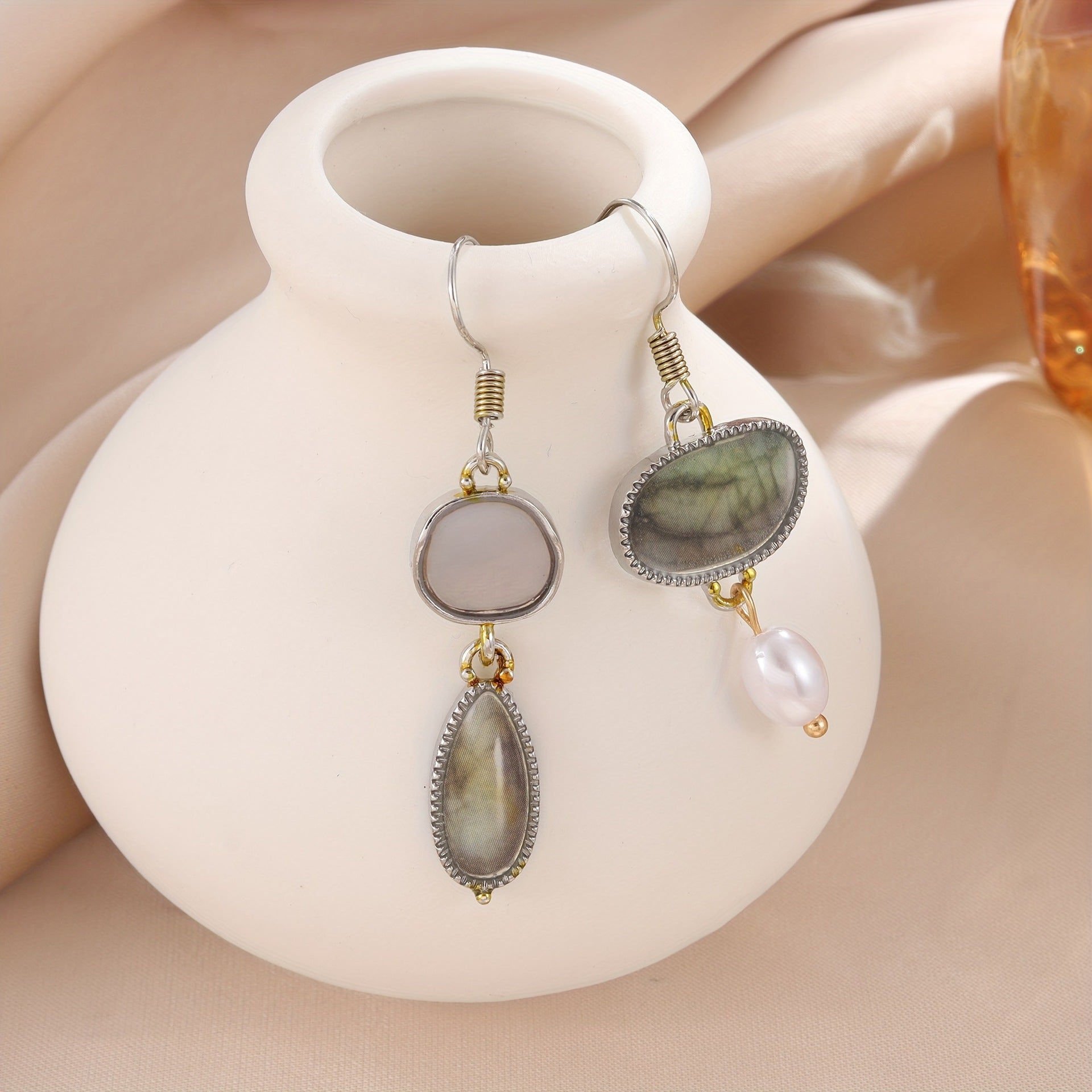 Personalized Multifunctional Trendy Fashionable Earrings With Electroplating