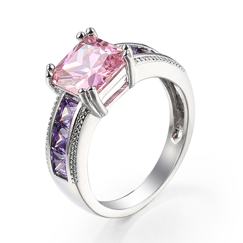 Zircon Trendy Jewelry Womens Wedding Ring